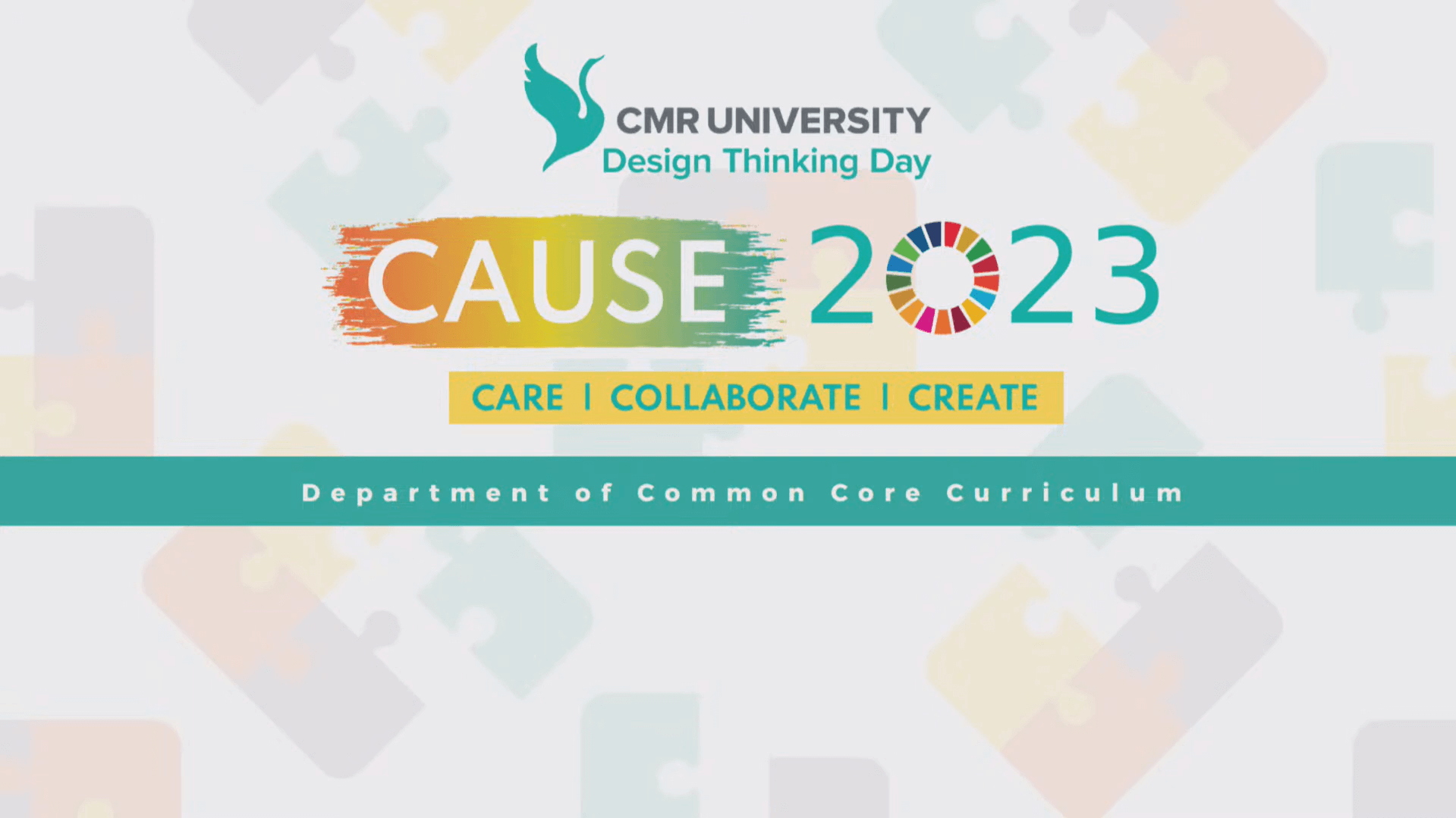 CMRU Design Thinking Day – ‘CAUSE 2023’