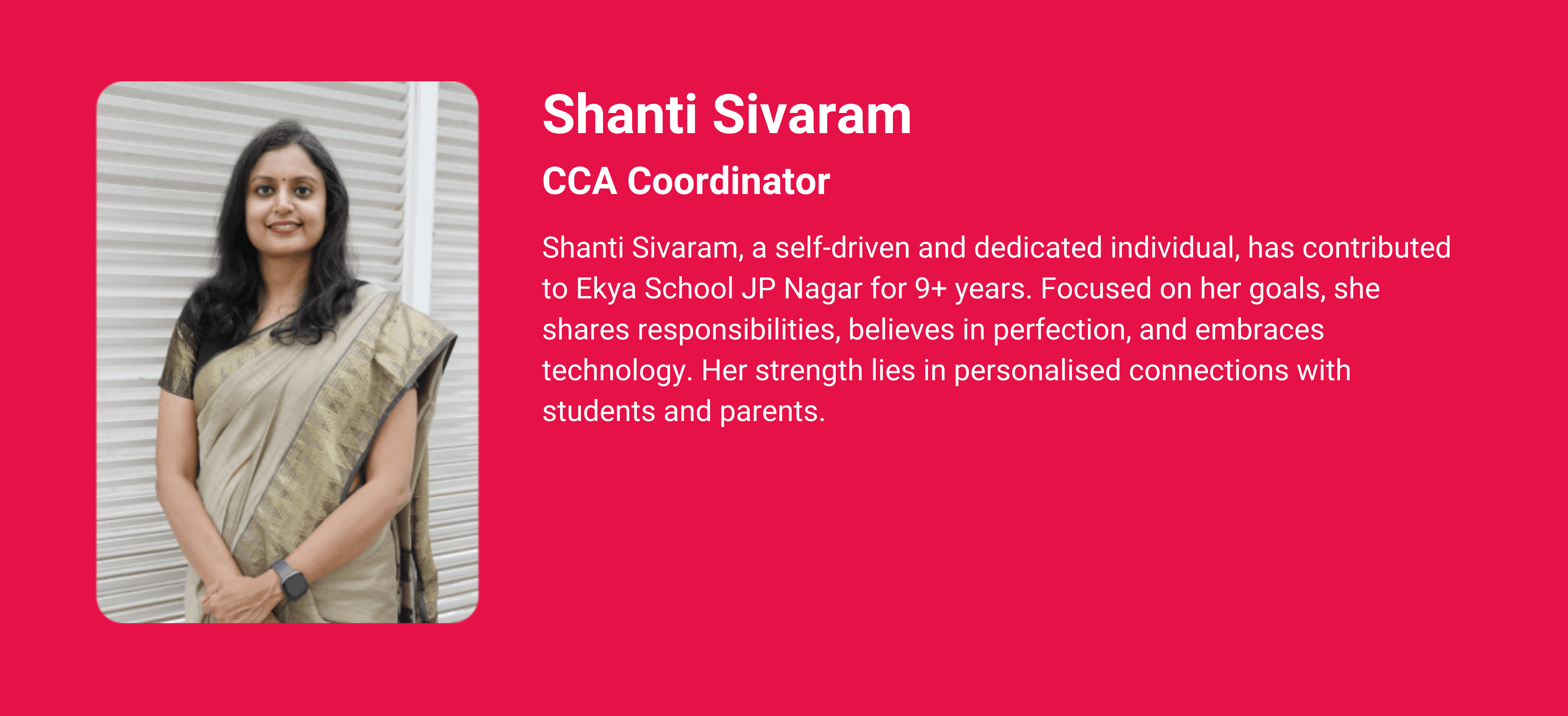 Shanti Sivaram