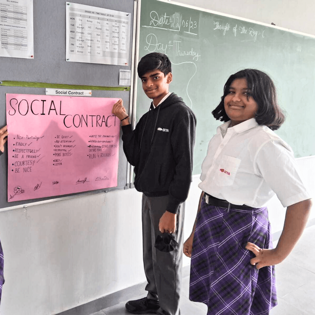 Promoting kindness in one of the best schools in Bangalore