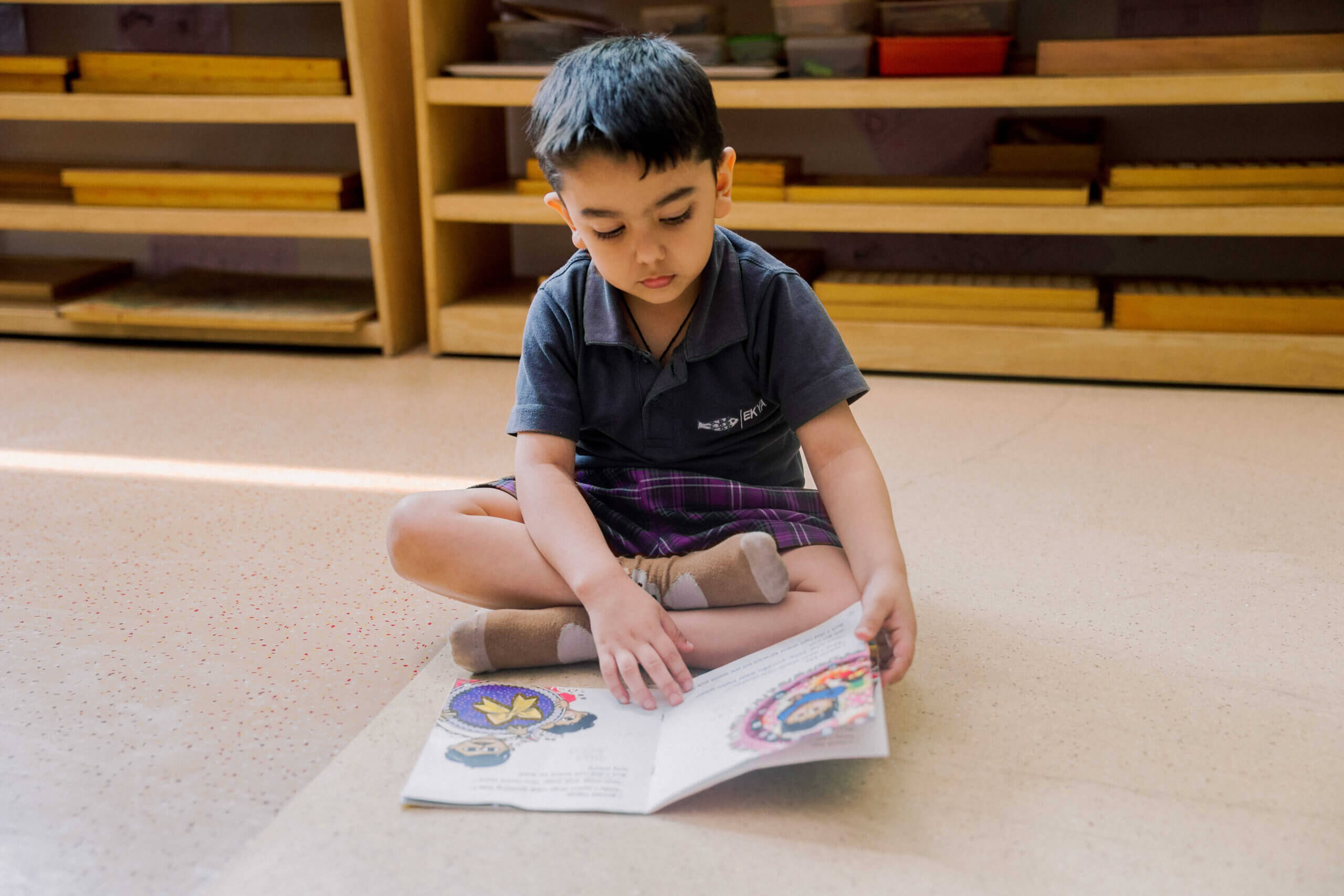 Celebrating reading in one of the top schools in Bangalore
